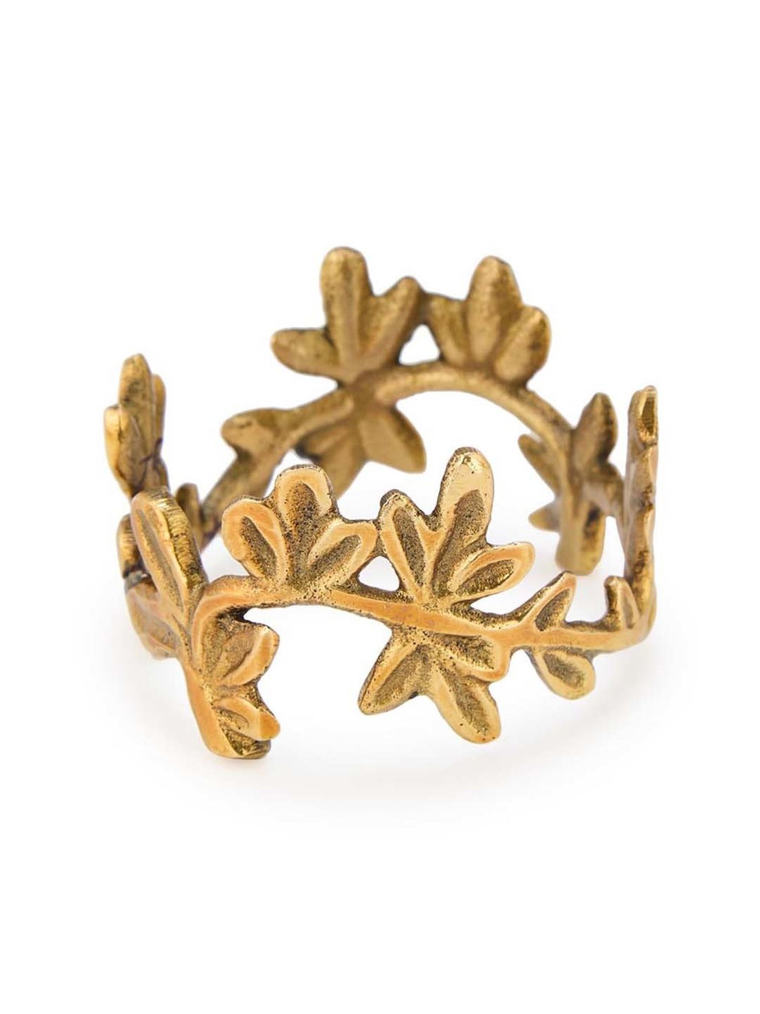 ExclusiveLane The Dancing Peacock Brown Sheesham Wood Napkin Holder - Set of 1