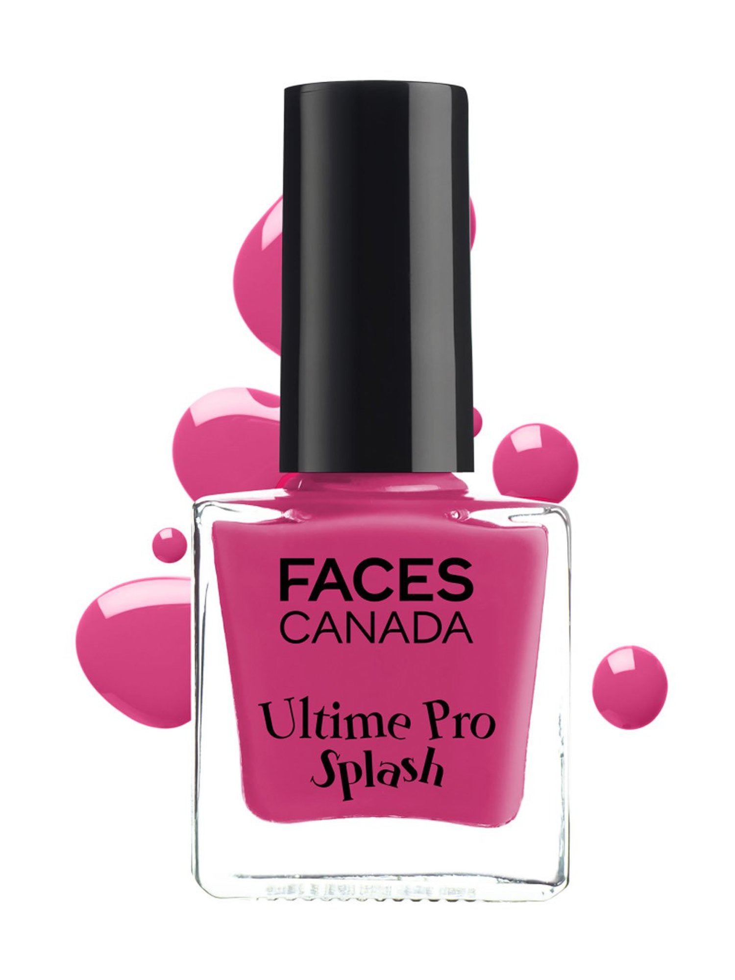 Faces Canada Ultime Pro Splash Nail Enamel Hot Pink 101