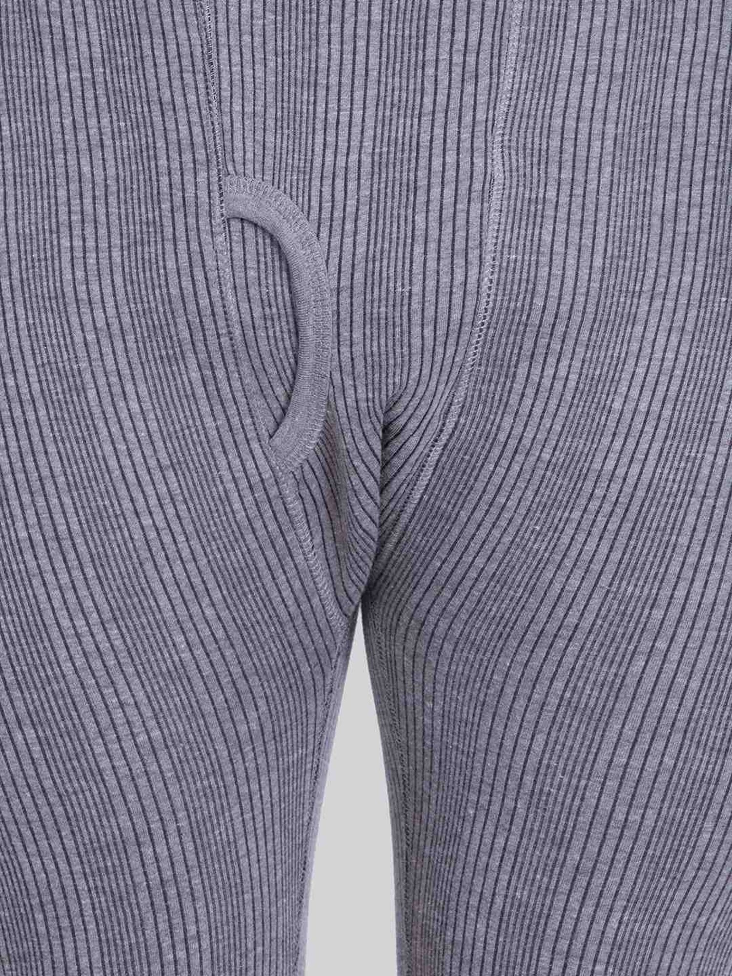 LUX Inferno Charcoal Skinny Fit Striped Thermal Set - Pack of 2