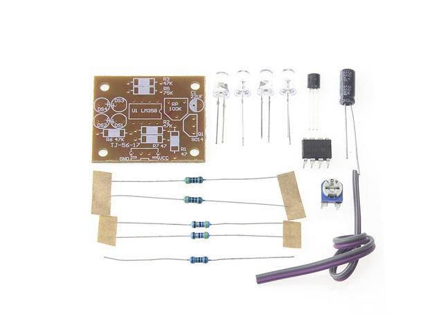 LM358 breathing light parts electronic DIY fun making kit blue flashing lamp electronic production suite