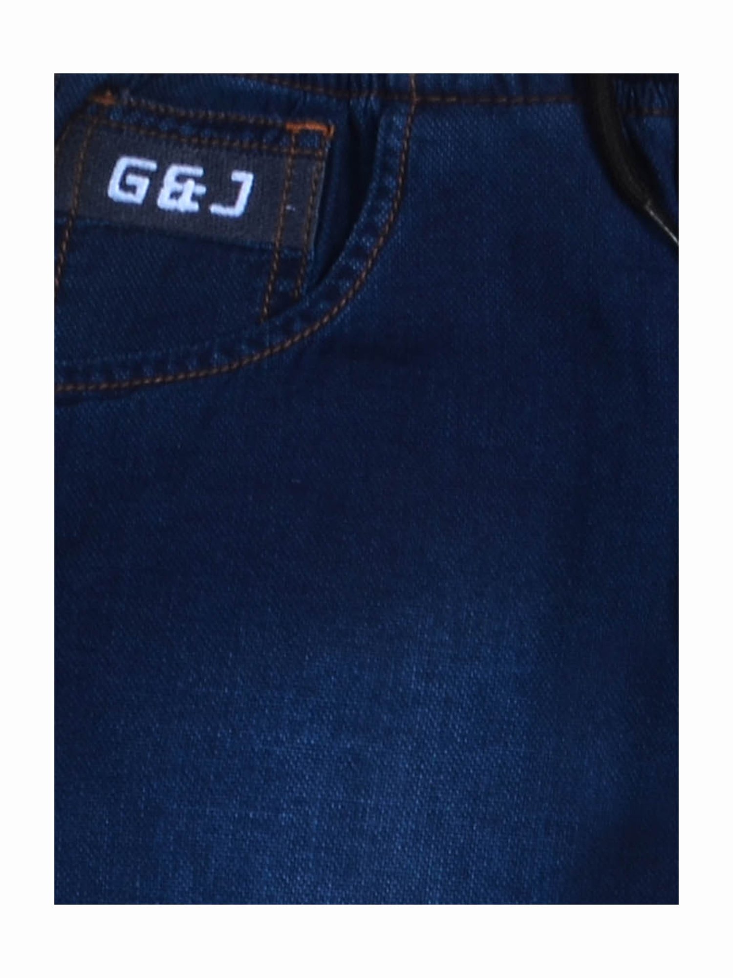 Gini & Jony Kids Navy Washed Shorts