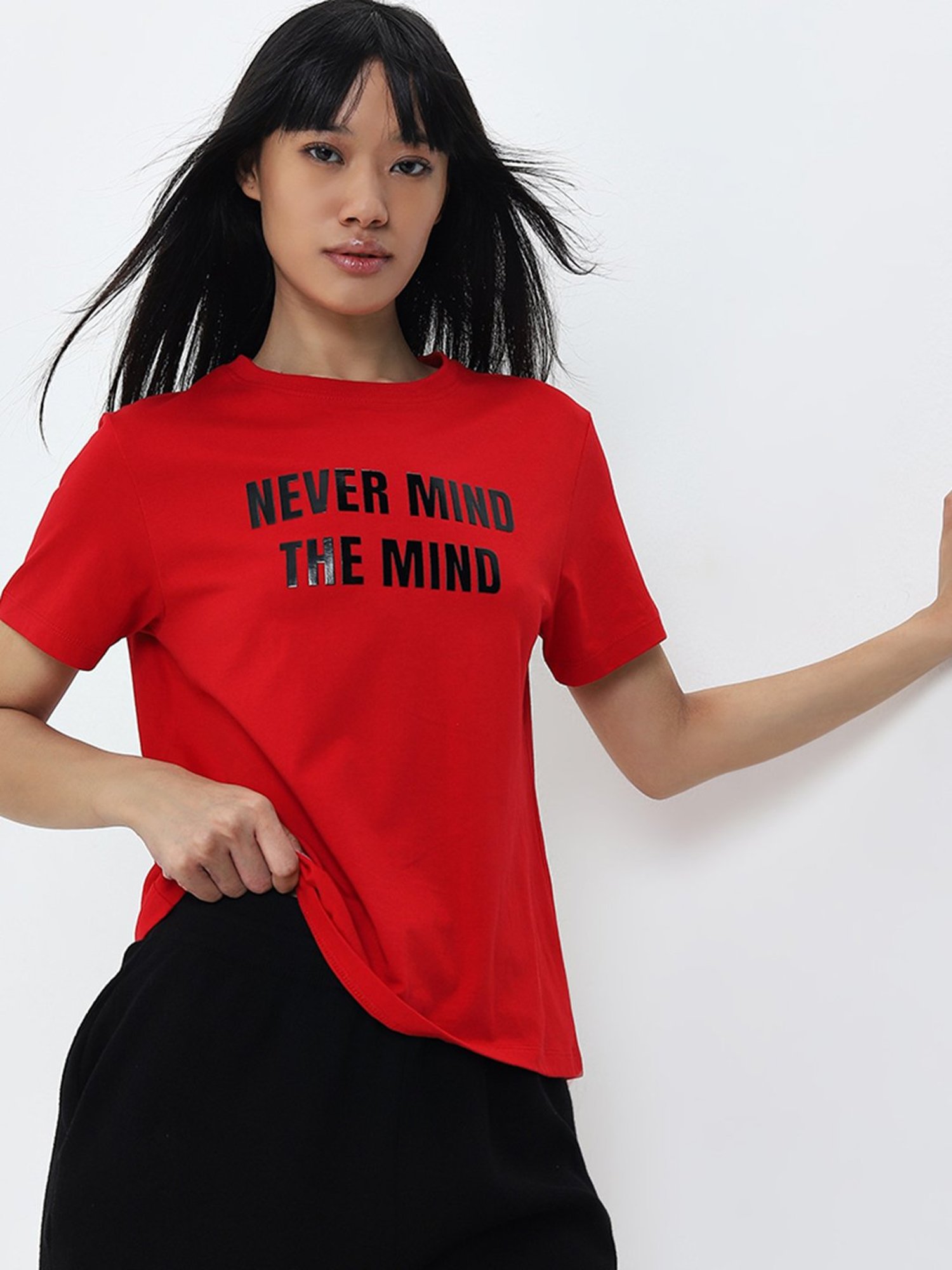 Columbia Pink Regular Fit Sports T-Shirt