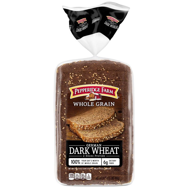 Pepperidge Farm Whole Grain German Dark Wheat Bread - 24oz