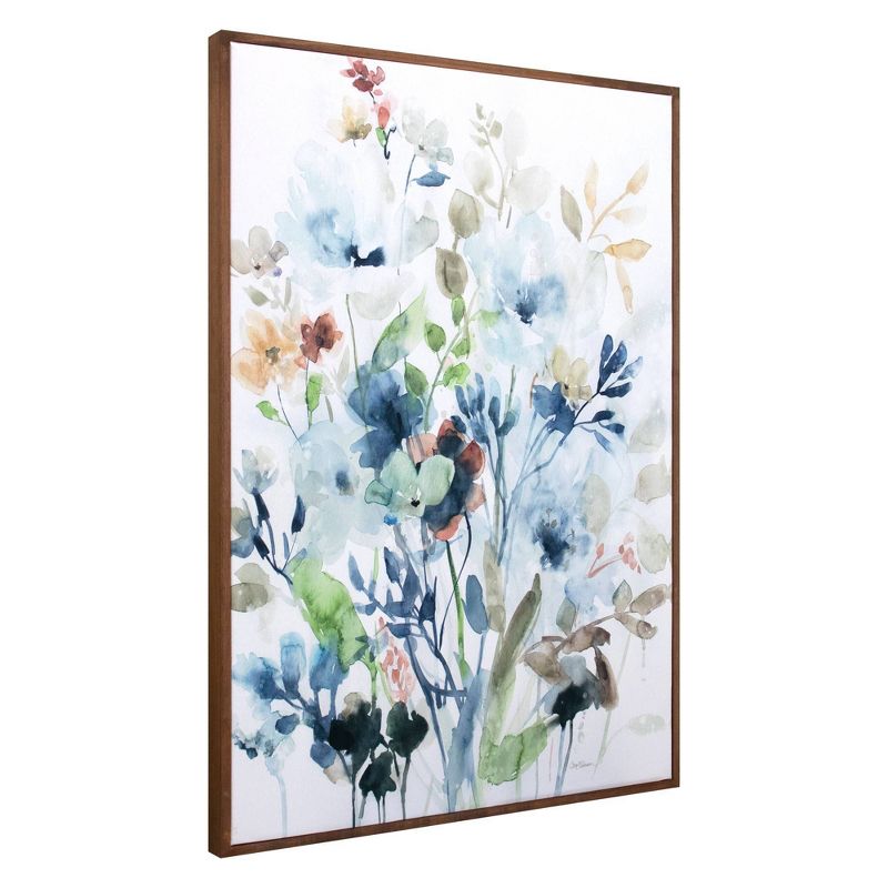 24" x 36" Holland Spring Mix I by Carol Robinson Wrapped Framed Wall Art Canvas Painting - Fine Art Canvas