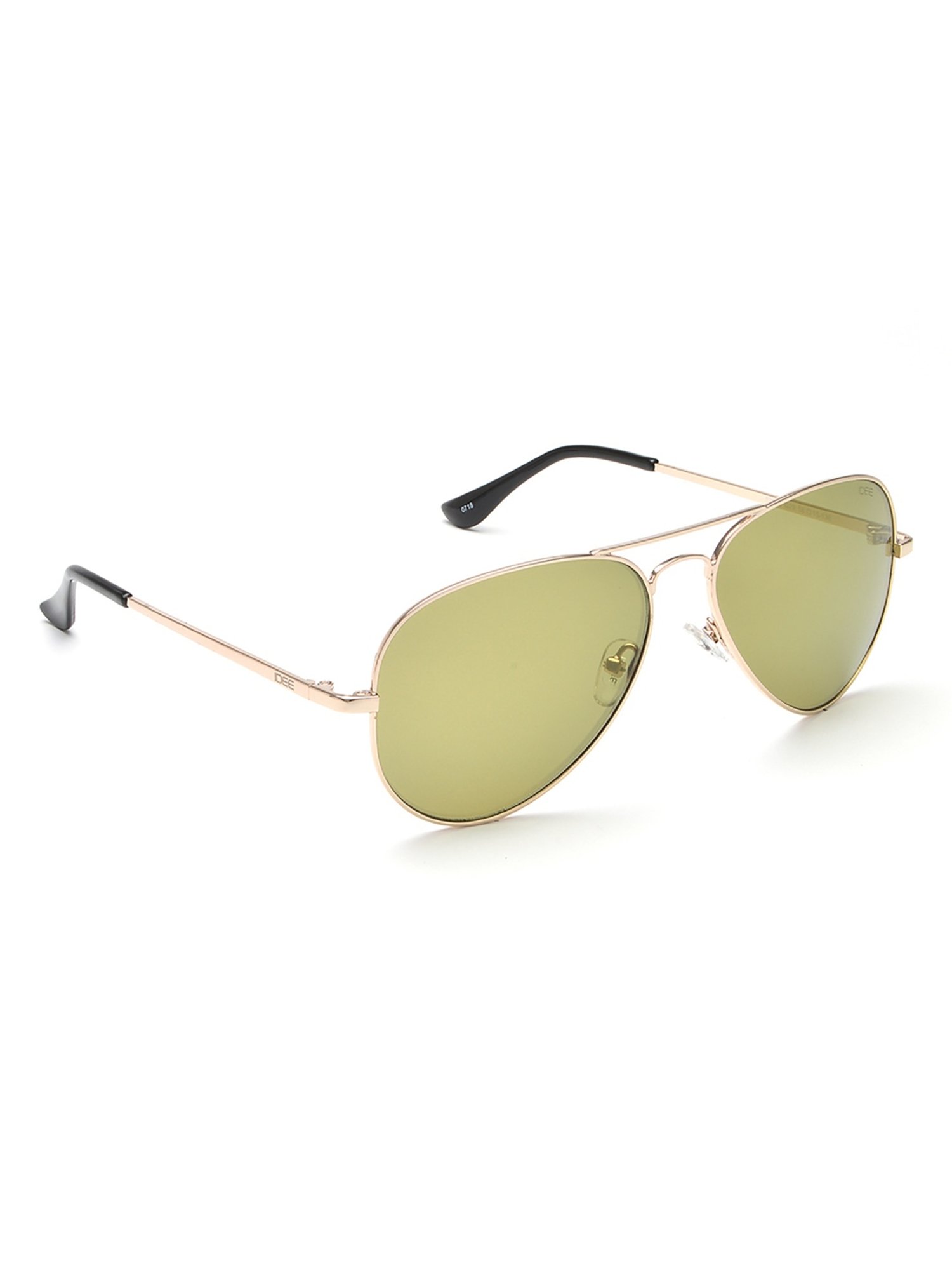 IDEE Green Pilot Unisex Sunglasses