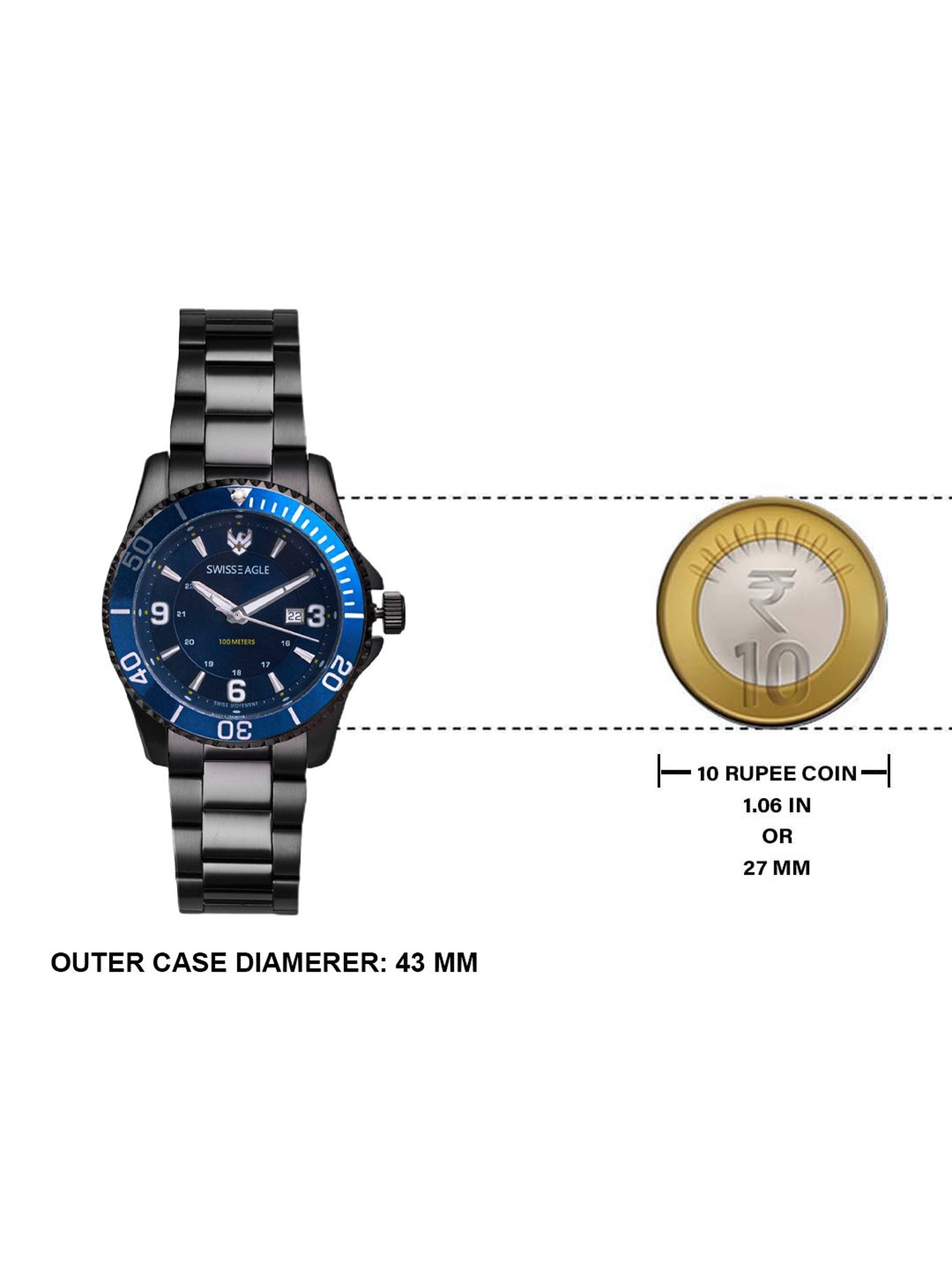 Swiss Eagle SE-9171-33 Analog Watch for Men