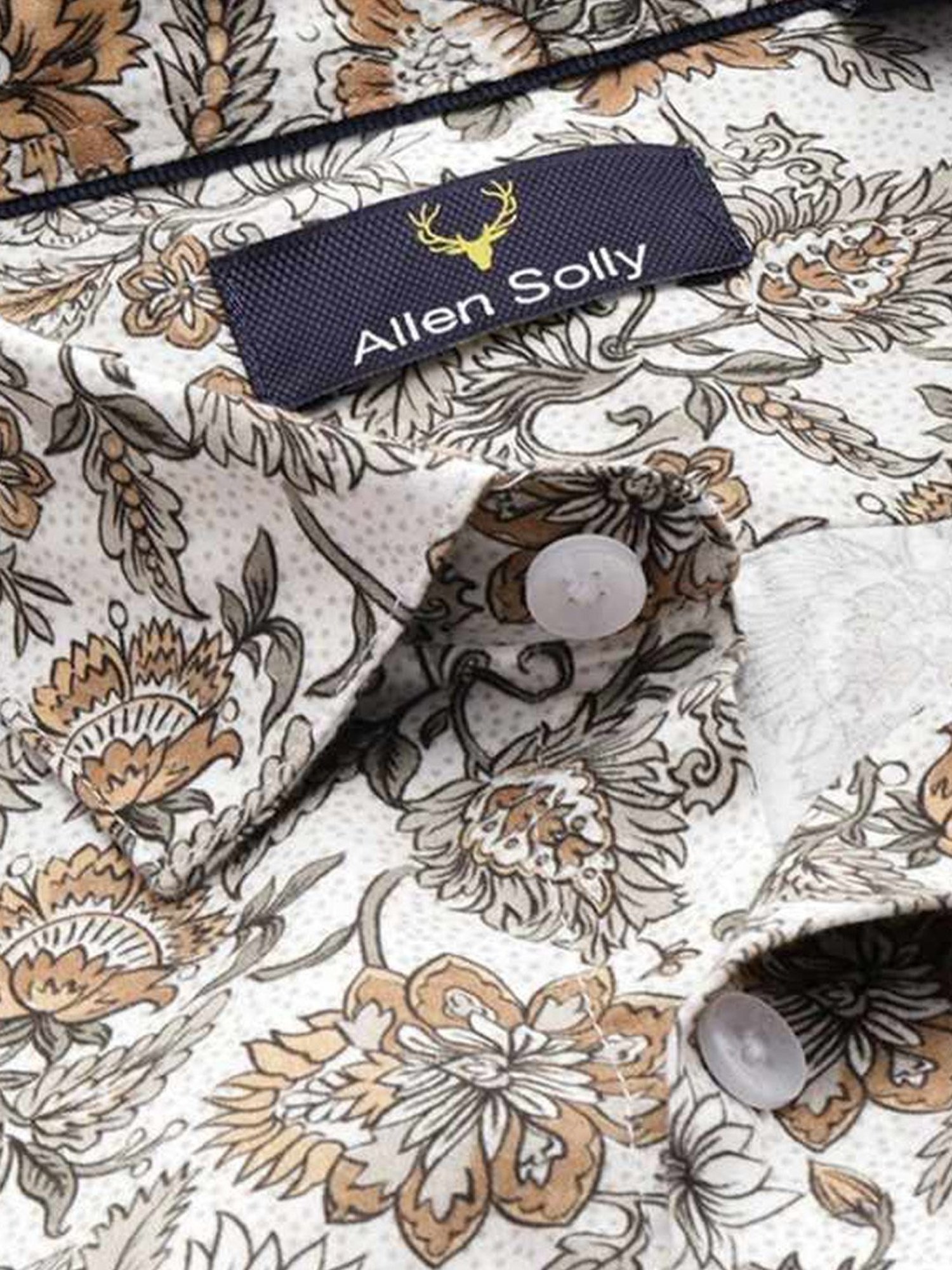 Spykar Blue Cotton Slim Fit Checks Shirt