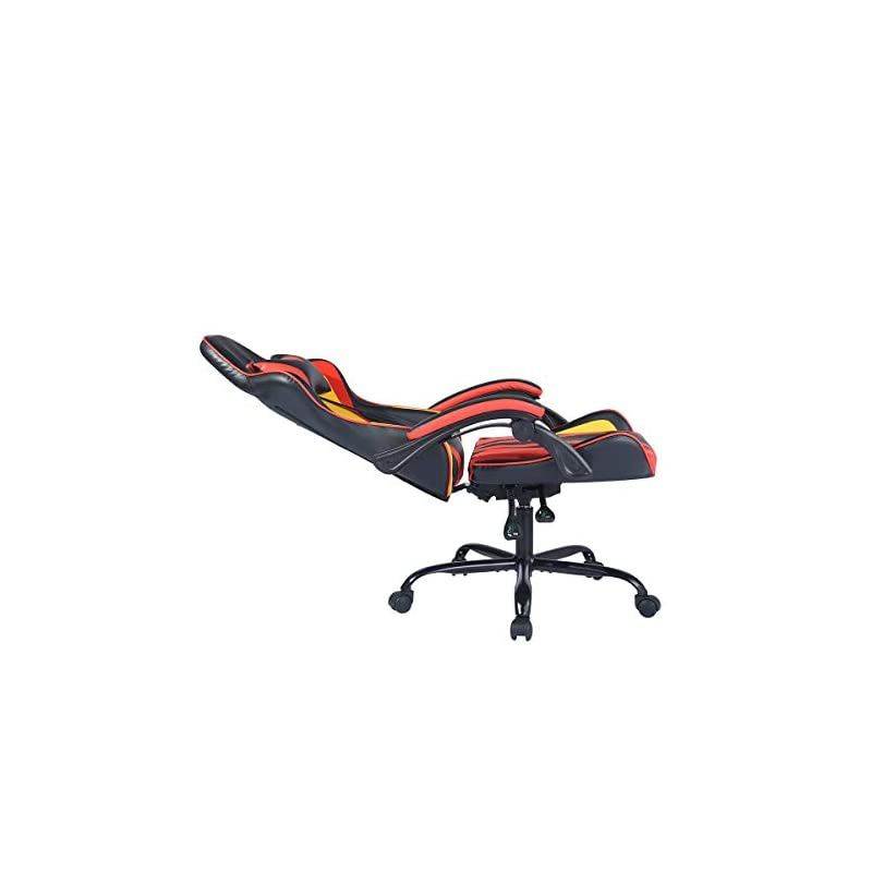 Racing Style Gaming Recline Chair, Office High Back Computer Task Swivel Executive Racing Chair Lumbar Support