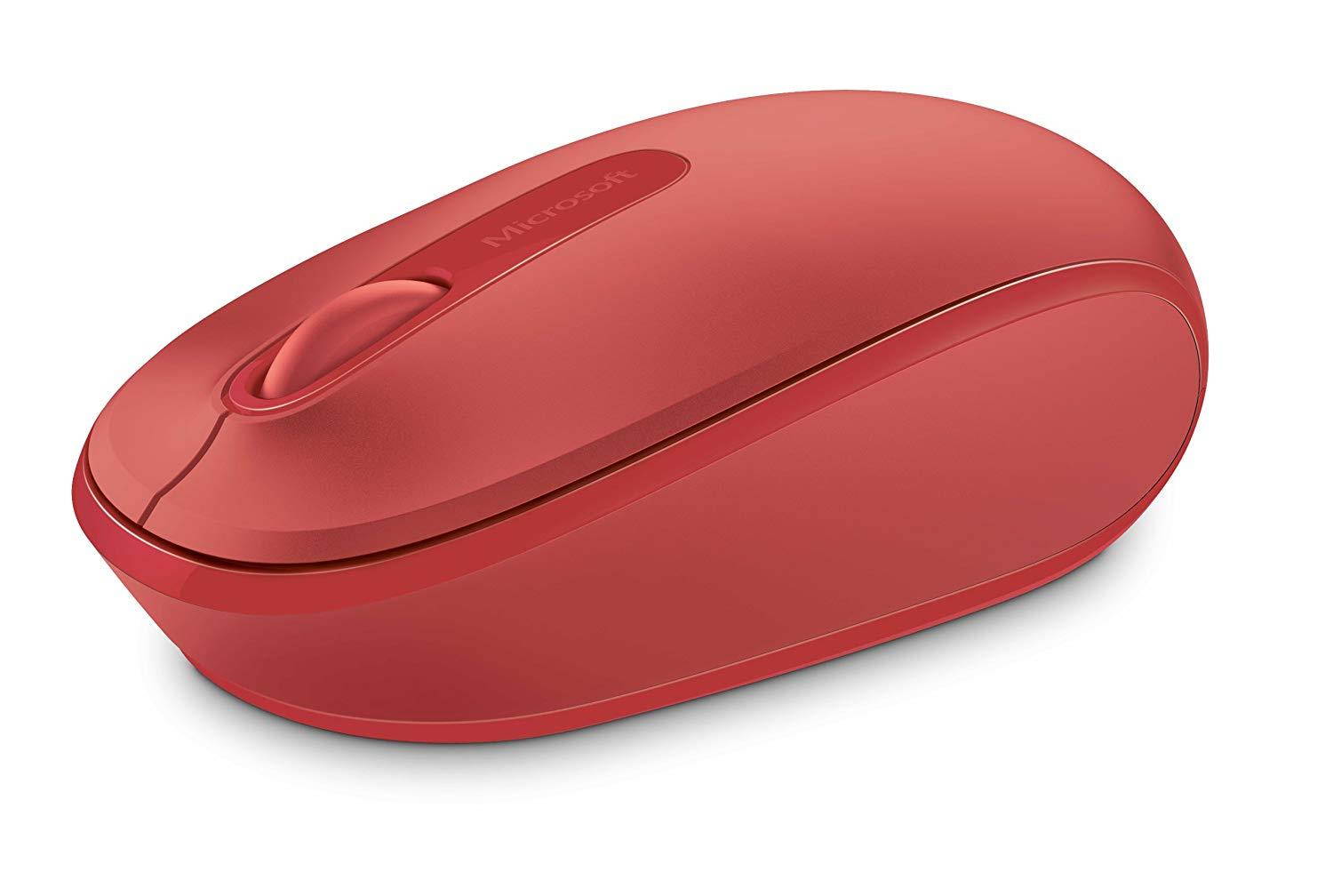 Microsoft Wireless Mobile Mouse 1850 - Flame Red (U7Z-00031)