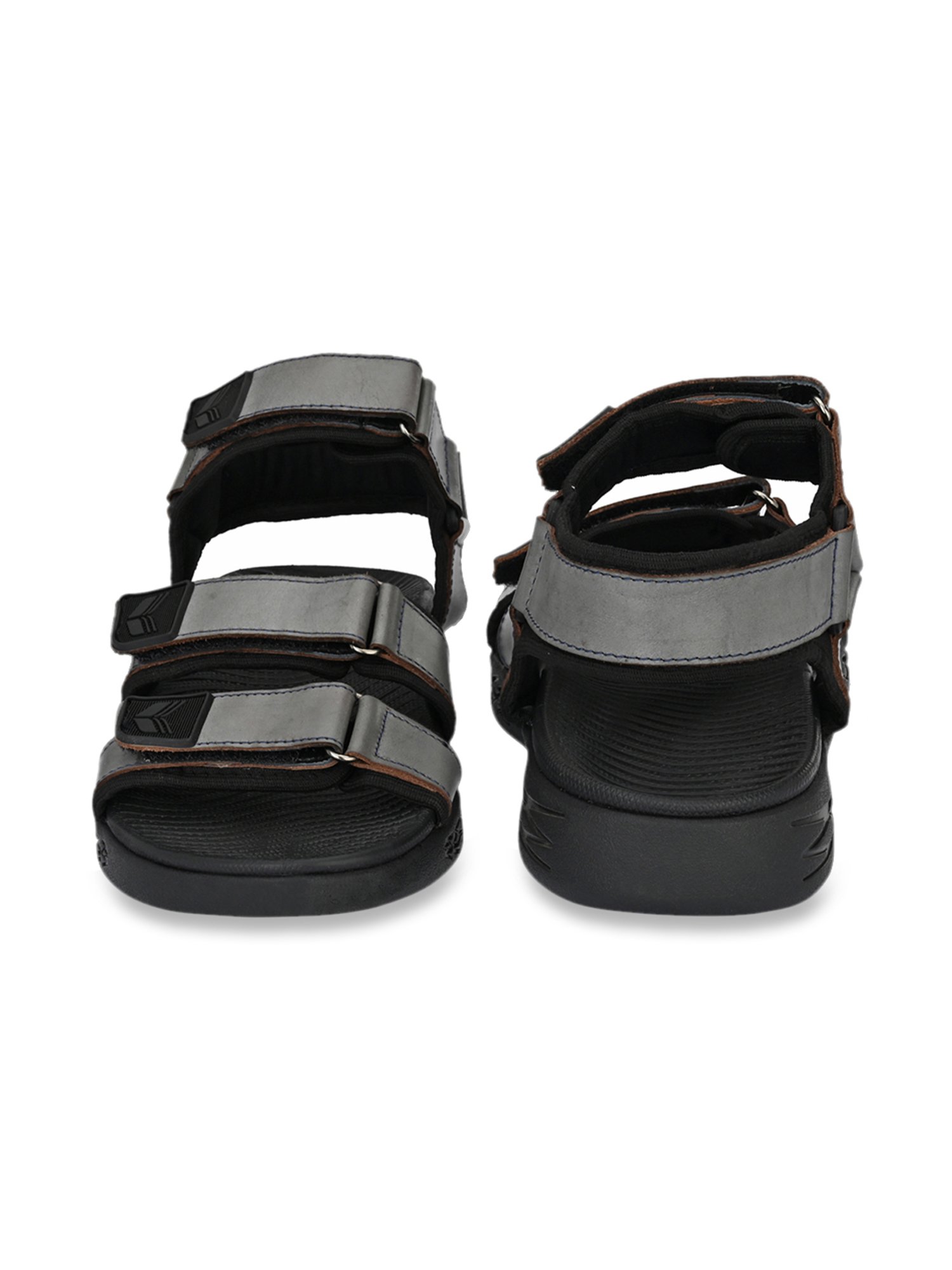 Delize Men's Grey Floater Sandals