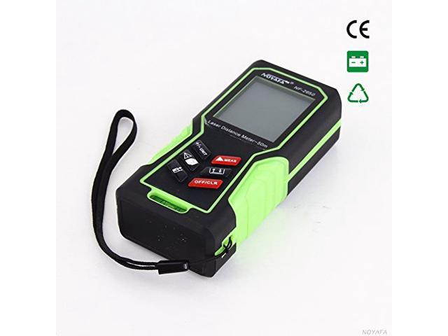 NOYAFA NF-2650 Digital Laser Distance Meter Distance/ Area/Volume Measurement 50m Tools ,Pythagorean proposition indirect measurement.