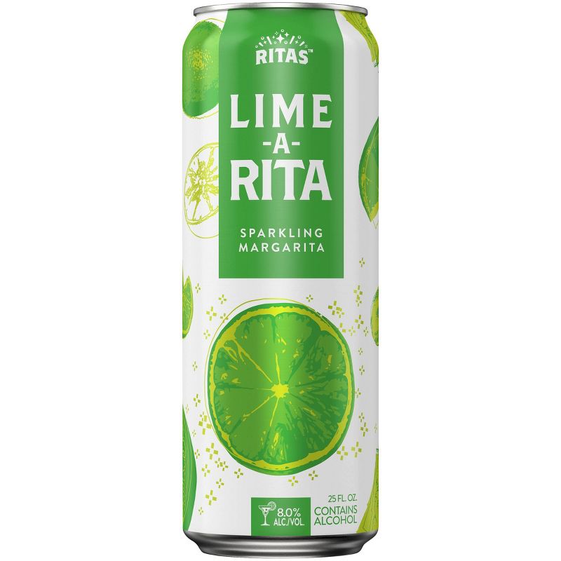 Ritas Lime-A-Rita Sparkling Margarita - 25 fl oz Can
