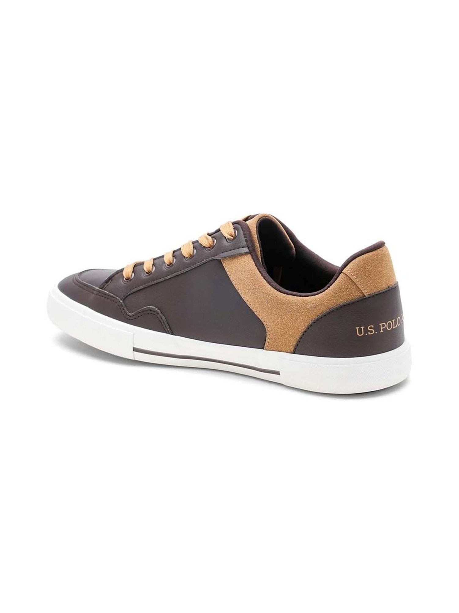 U.S. Polo Assn. Men's HAMPTON Brown Casual Sneakers
