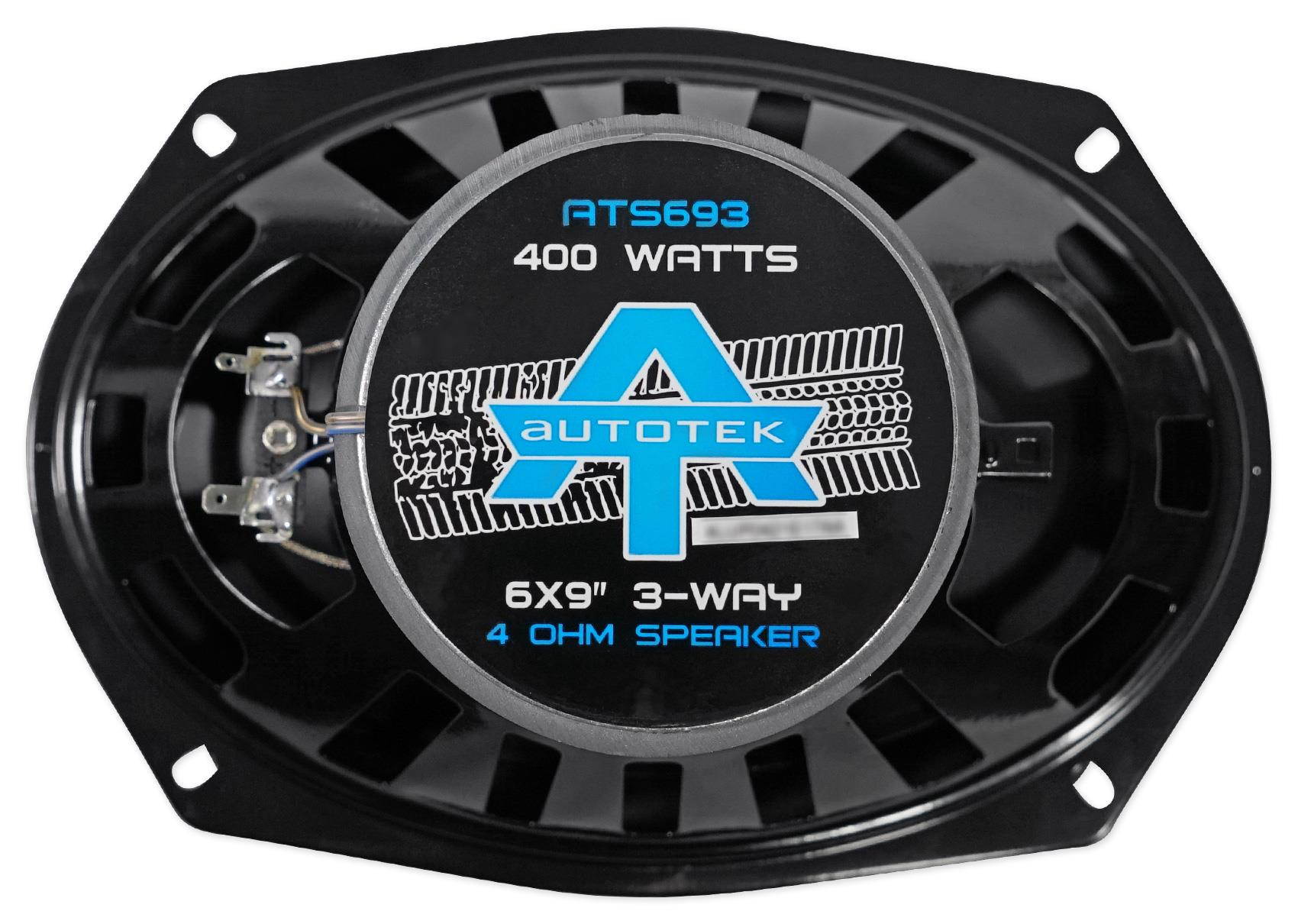 1997-2003 Chevrolet Chevy Malibu Autotek Rear Factory Speaker Replacement Kit