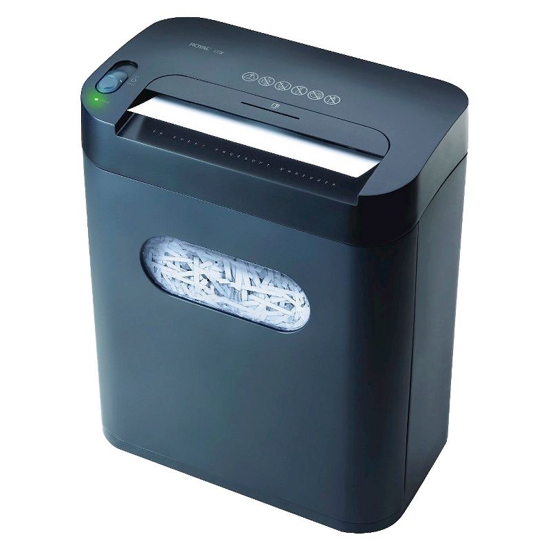 Royal 10-Sheet Cross Cut Paper Shredder with Pullout Basket