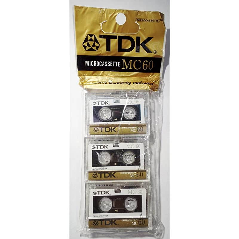 Cassette 60minfor Audio Only 3pk