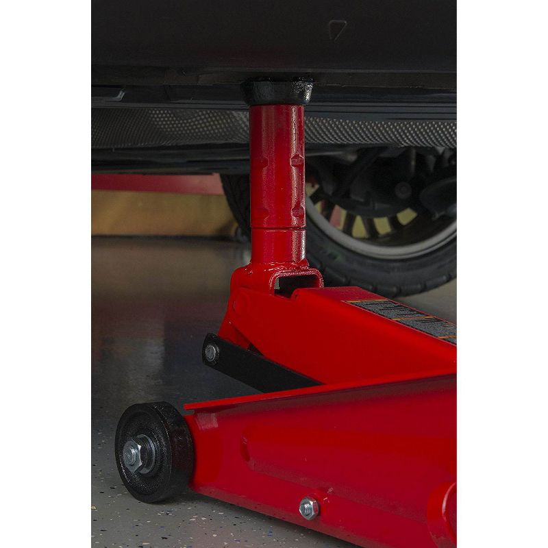 Torin T83006 3 Ton SUV Trolley Service Jack with 5-7/8 to 17-1/4 Inch Range