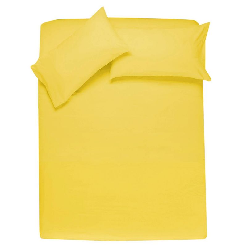 Full Microfiber Sheet Set Laser Lemon - Crayola