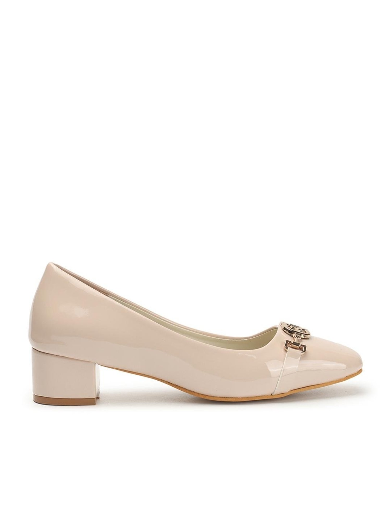 Elle Women's Cream Casual Pumps