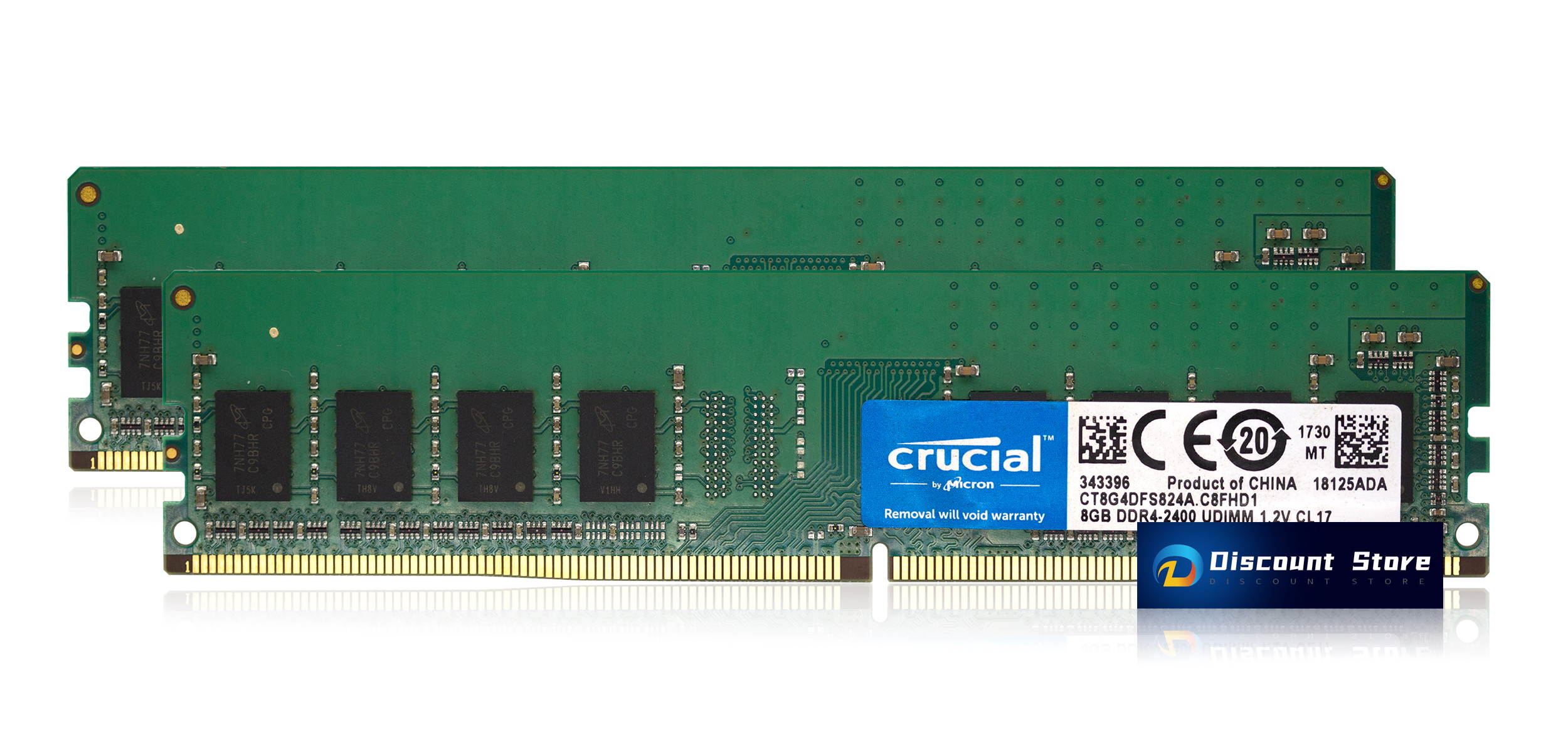 Crucial CT8G4DFS6266.M4FE 32GB(4X8GB) DDR4-2666 PC4-21300 DIMM CL19 RAM 288-PIN Desktop Memory