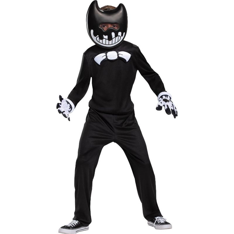 Child Bendy and the Ink Machine Ink Bendy Classic Halloween Costume - (14-16)