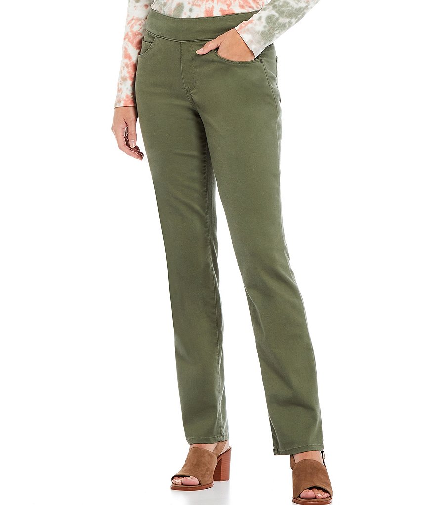 Ruby Rd. Petite Size Double Face Stretch Embellished Hem Capri Pants