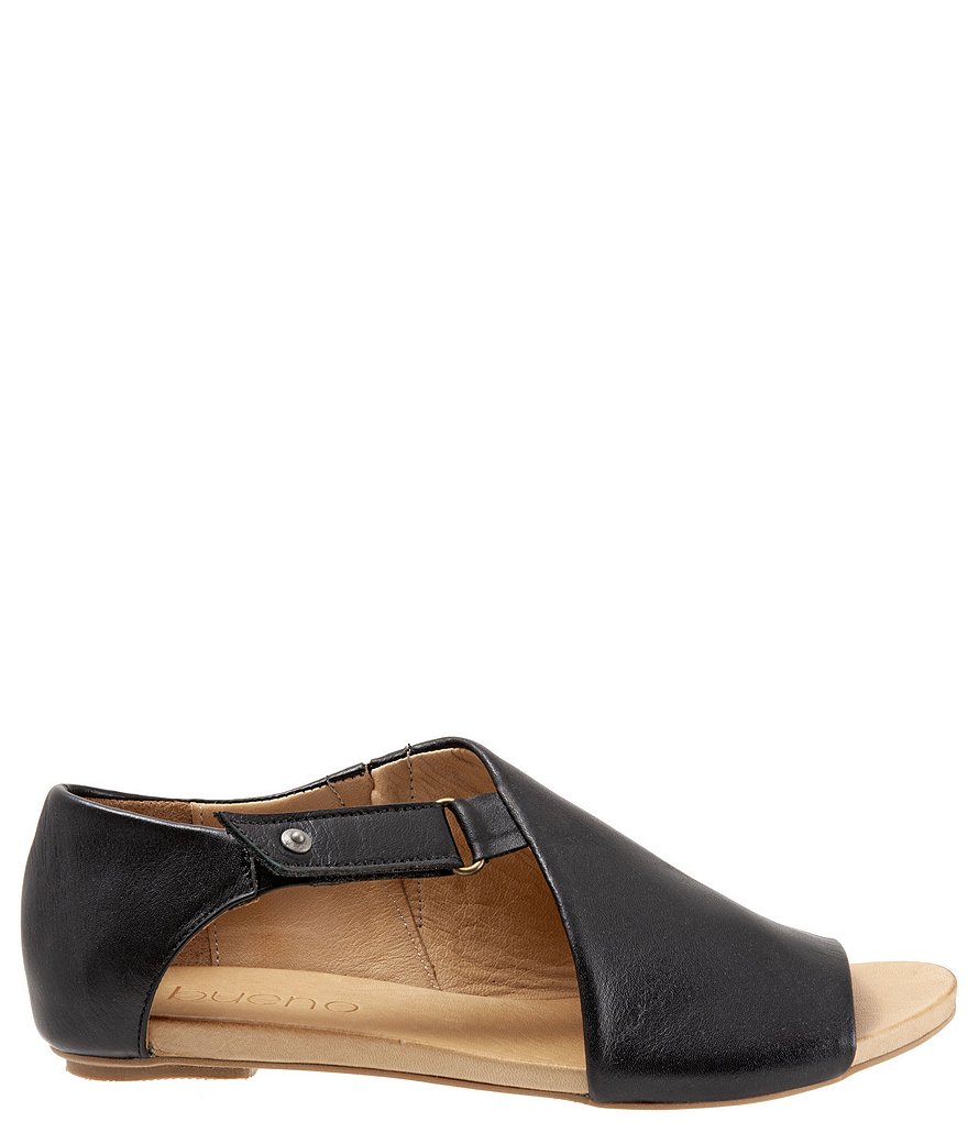 Bueno Kale Leather Ankle Strap Sandals