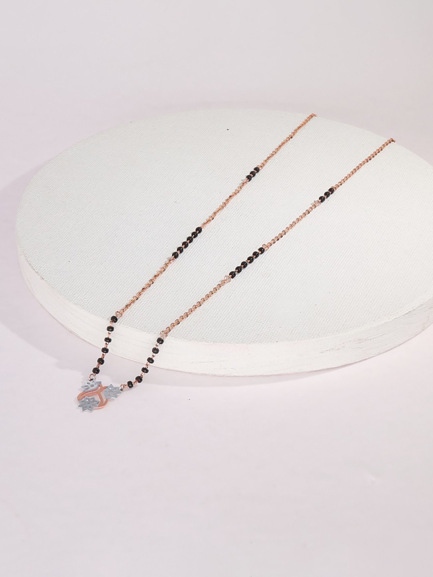 P.N.Gadgil Jewellers Orchid Dreams 22k Gold Mangalsutra