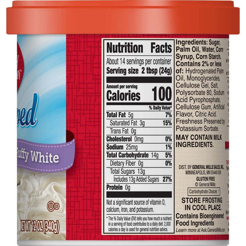 Betty Crocker White Frosting - 12oz