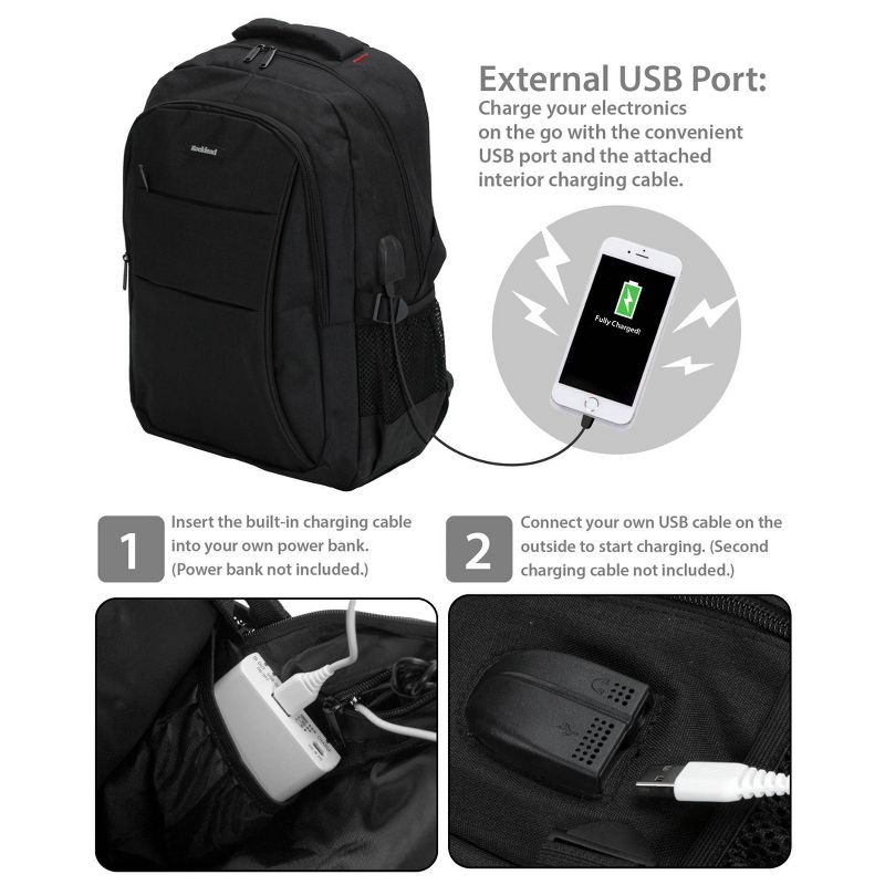 Rockland 20'' Military Tactical Laptop Backpack