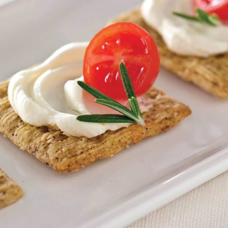 Triscuit Cracked Pepper & Olive Oil Crackers - Family Size - 13oz