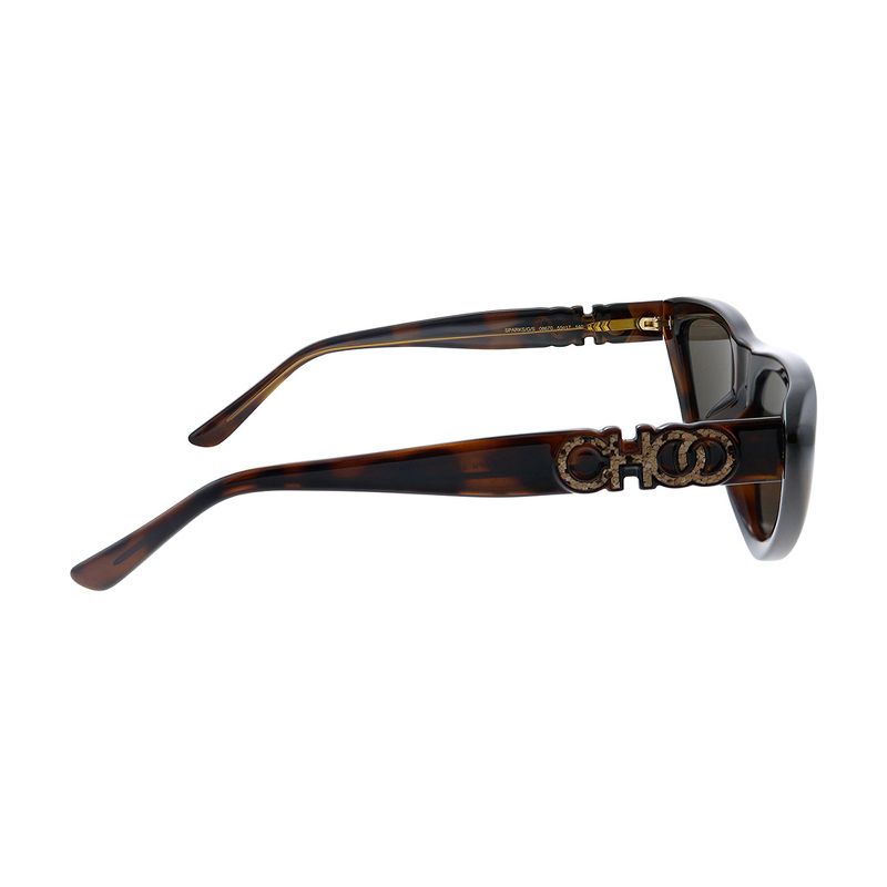 Jimmy Choo Sparks/G/S 086 70 Womens Cat-Eye Sunglasses Havana 55mm