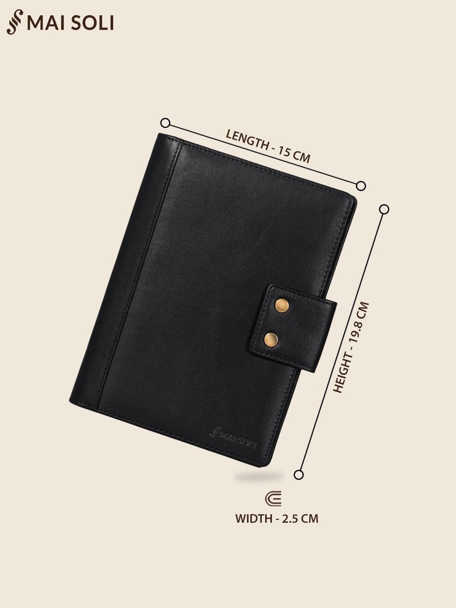 Deuter Black Casual Rfid Wallet