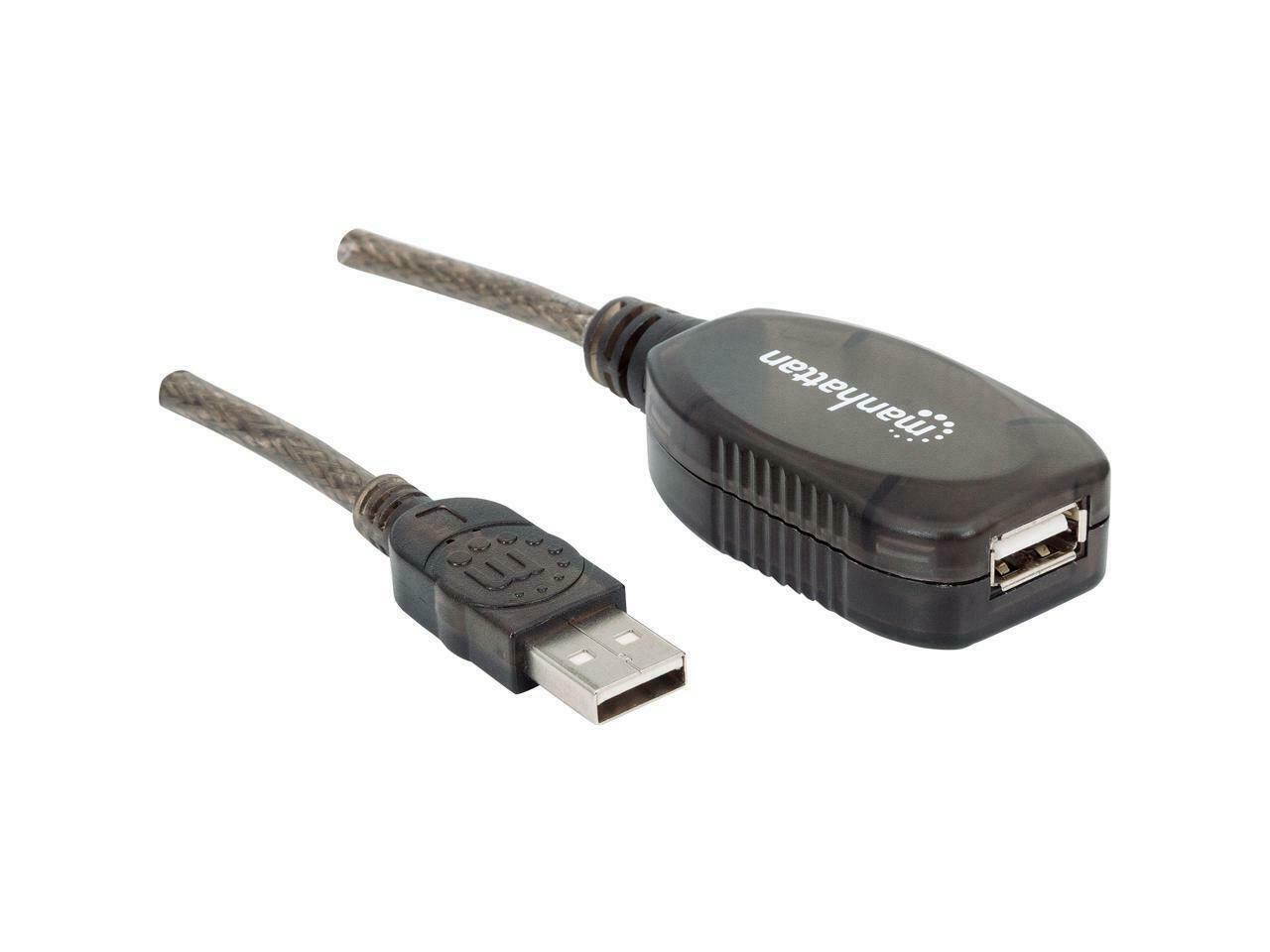 MANHATTAN 151573 Hi-Speed USB Active Extension Cable