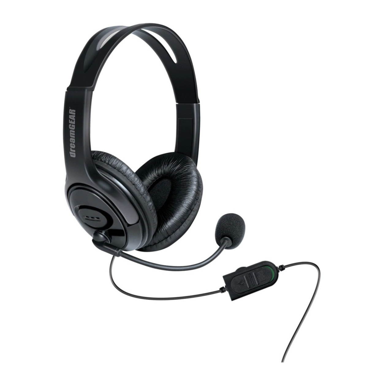 dreamGEAR DGXB1-6617 Wired Headset with Microphone for Xbox One (Black)