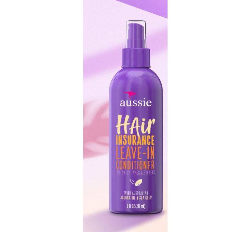 Aussie Hair Insurance Leave-In Conditioner w/ Jojoba & Sea Kelp - 8oz/3pk