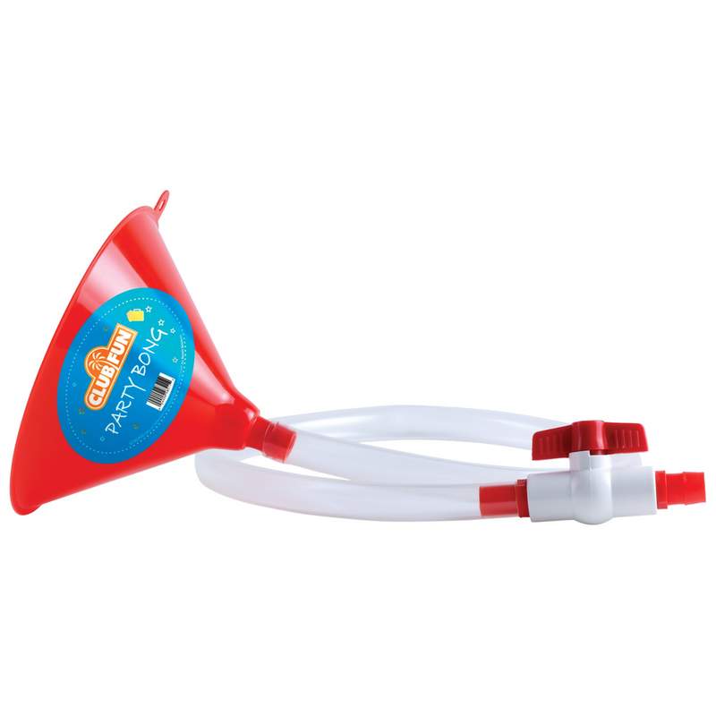 Party Bong Single Tube Bong with Valve