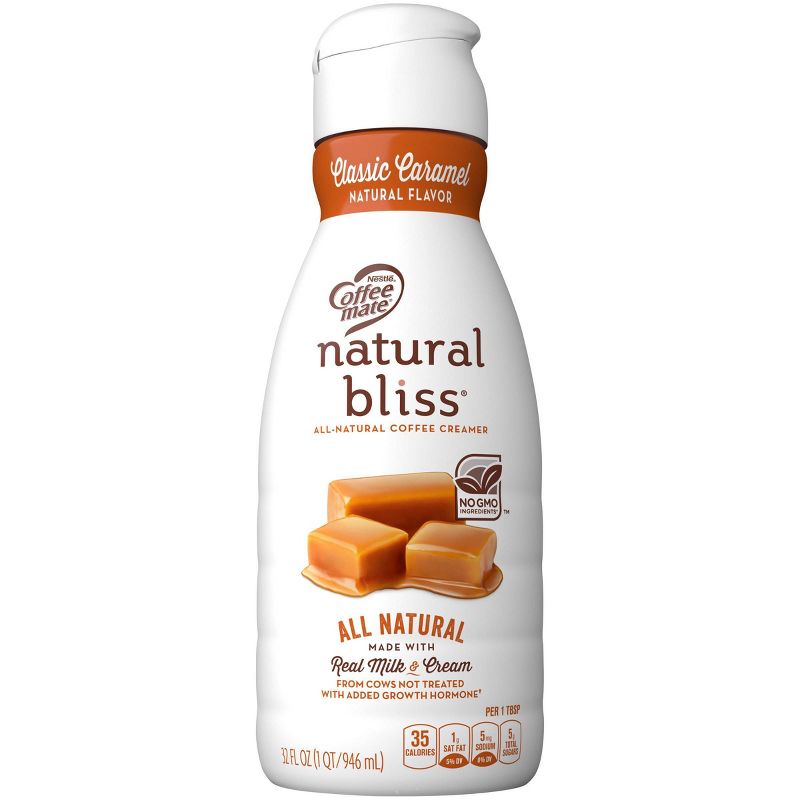 Coffee Mate Natural Bliss Caramel Coffee Creamer - 32 fl oz