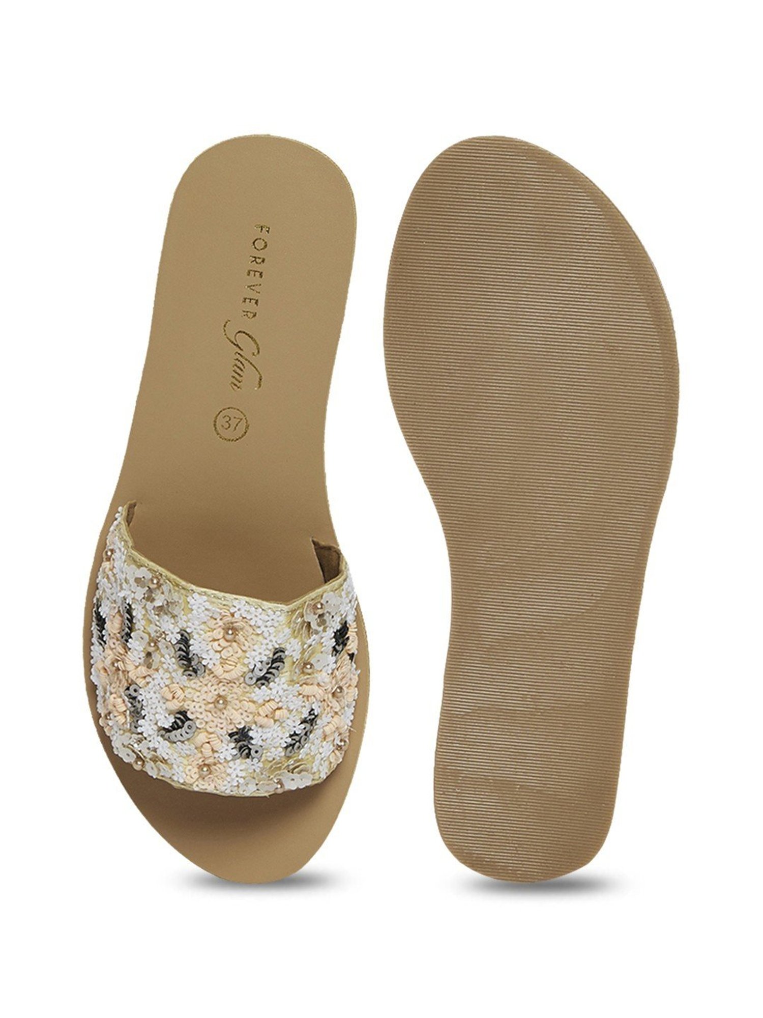 Forever Glam by Pantaloons Women's Multicolor Ethnic Sandals