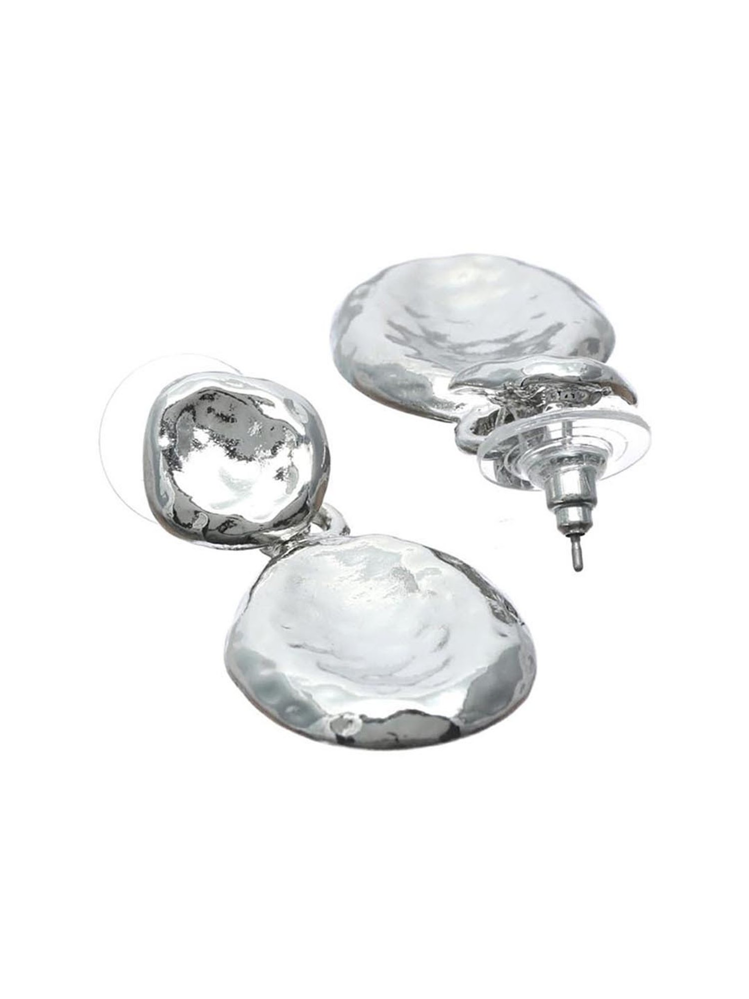 Priyaasi Silver Drop Earrings