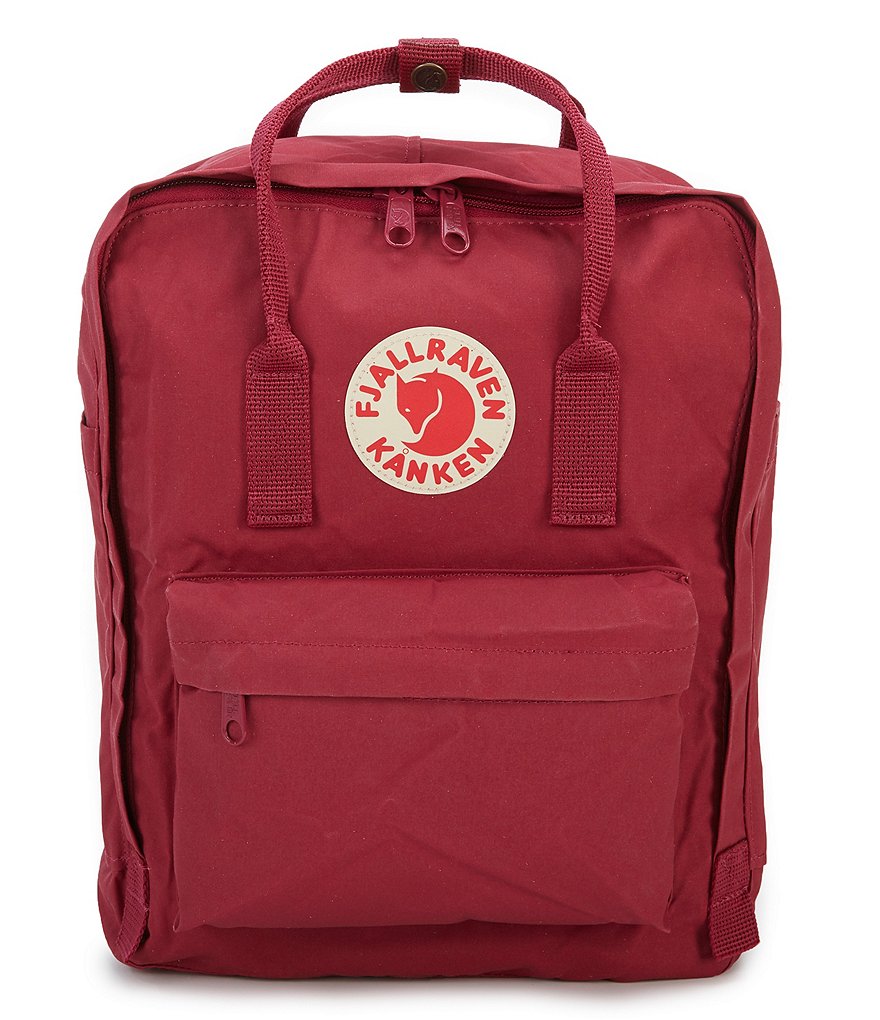 Fjallraven Kanken Water-Resistant Cotton Zipper Convertible Backpack