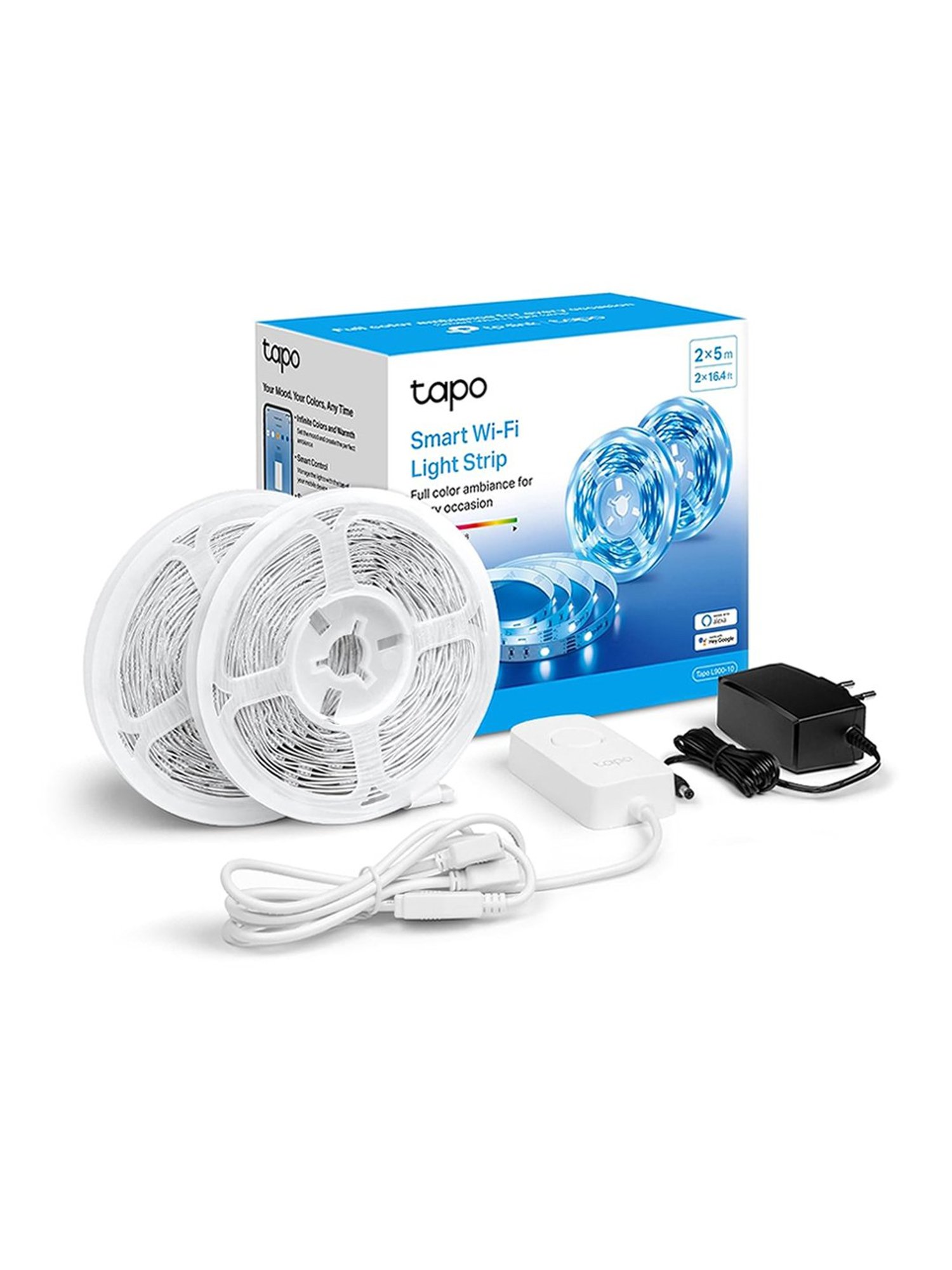 TP-Link L900-10 Smart LED Light Strip with Wi-Fi App Control RGB Multicolour LED Strip (Multicolour)