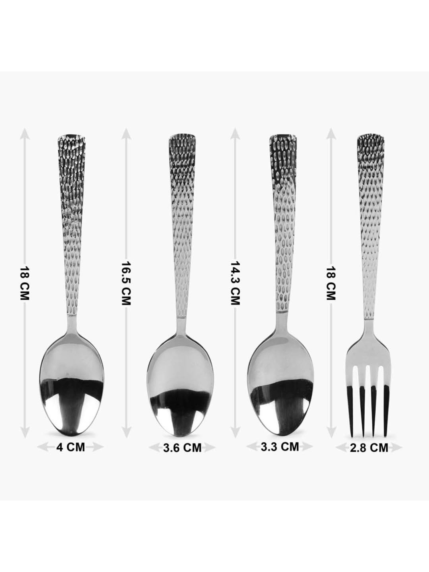 Home4U Iona Multi Wood Cutlery (2 Pcs)