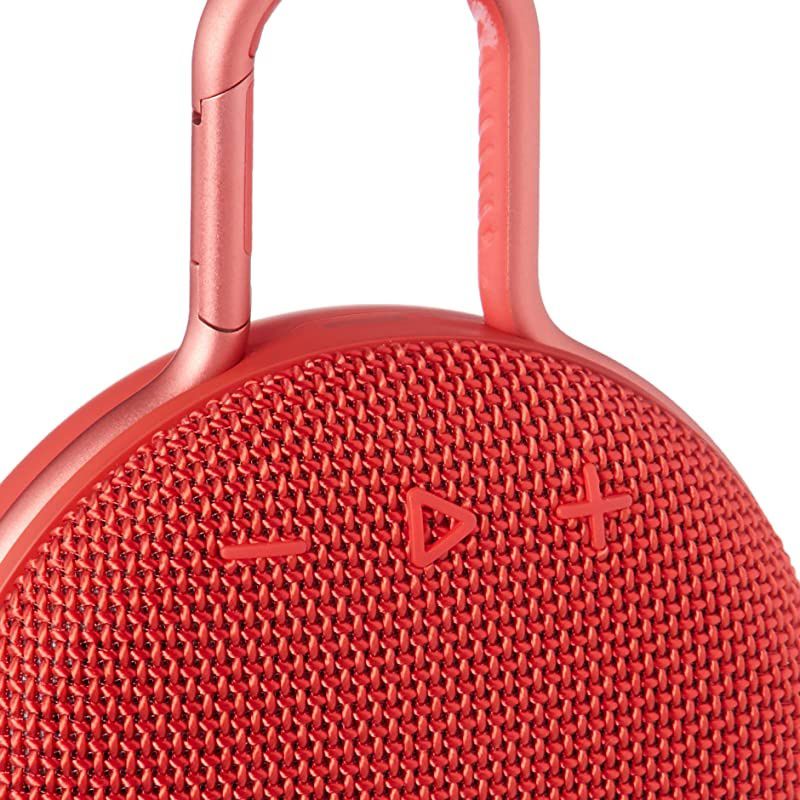 CLIP 3 Waterproof Portable Bluetooth Speaker Red