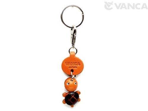 Turtle Leather Zodiac Mascot Small Keychains VANCA CRAFT-Collectible keyring