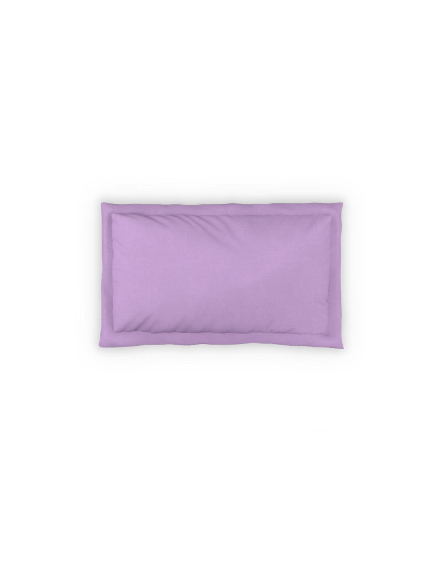 DDecor Solid Purple 180 TC Cotton Single Bed Sheet With 1 Pillow Cover