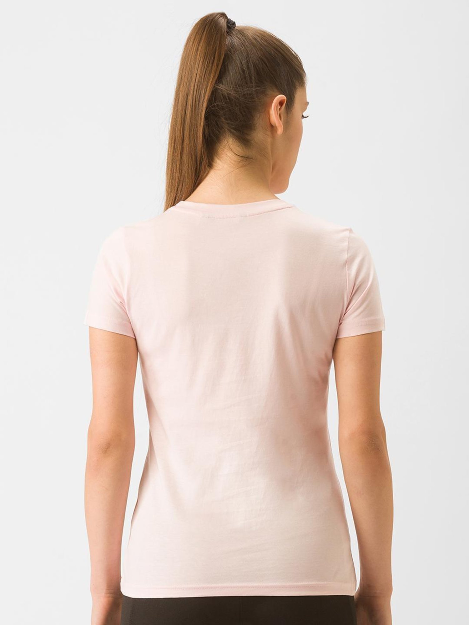 Globus Light Pink Graphic Print Sports T-shirt