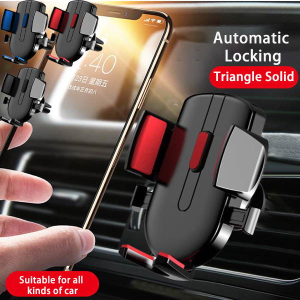 Car Wireless Charger Car Phone Holder Infrared Sensor Automatic Clamping Qi Wireless Charger Phone Holder Random Color