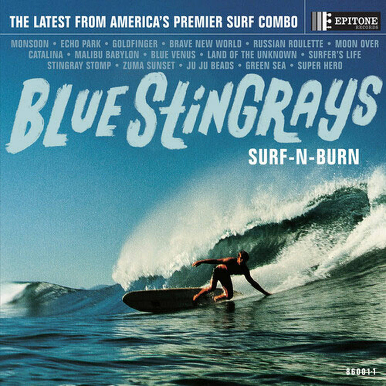 Blue Stingrays Surf-N-Burn 180g LP (Vinyl)
