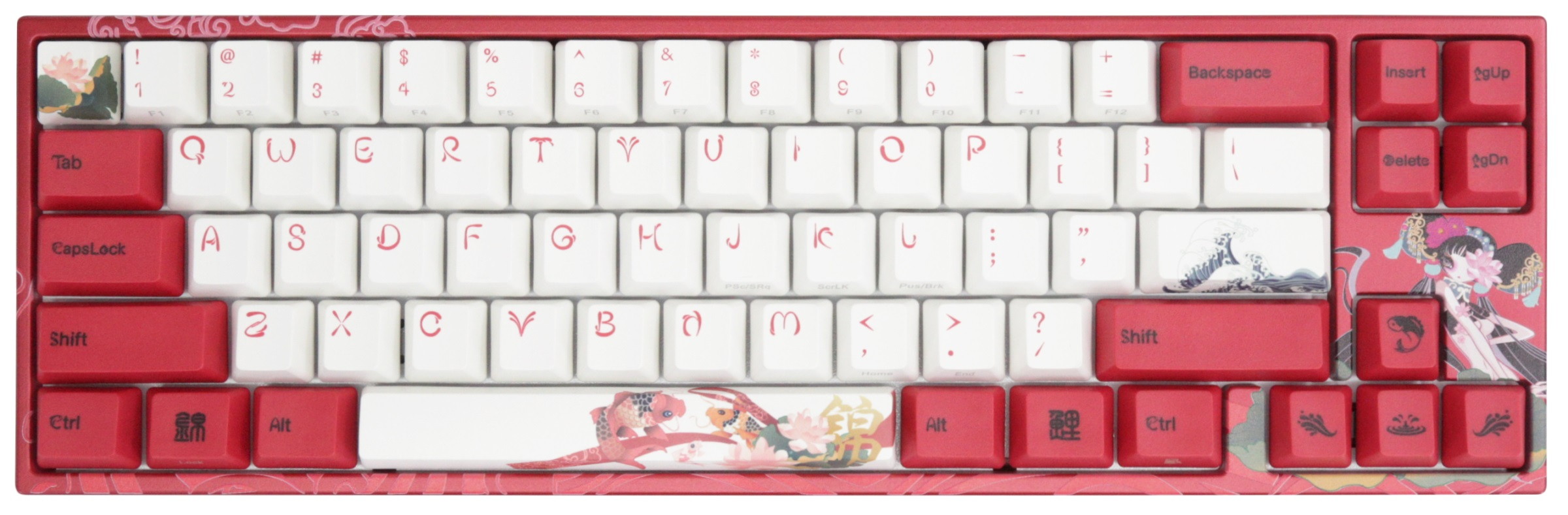 Ducky X Varmilo MIYA Pro Koi 65% Dye Sub PBT Mechanical Gaming Keyboard
